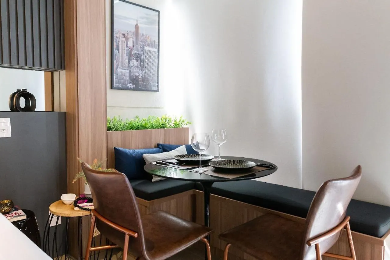 Appartamento Condominio Belint Bela Cintra - Studios Por Temporada San Paolo Brasile