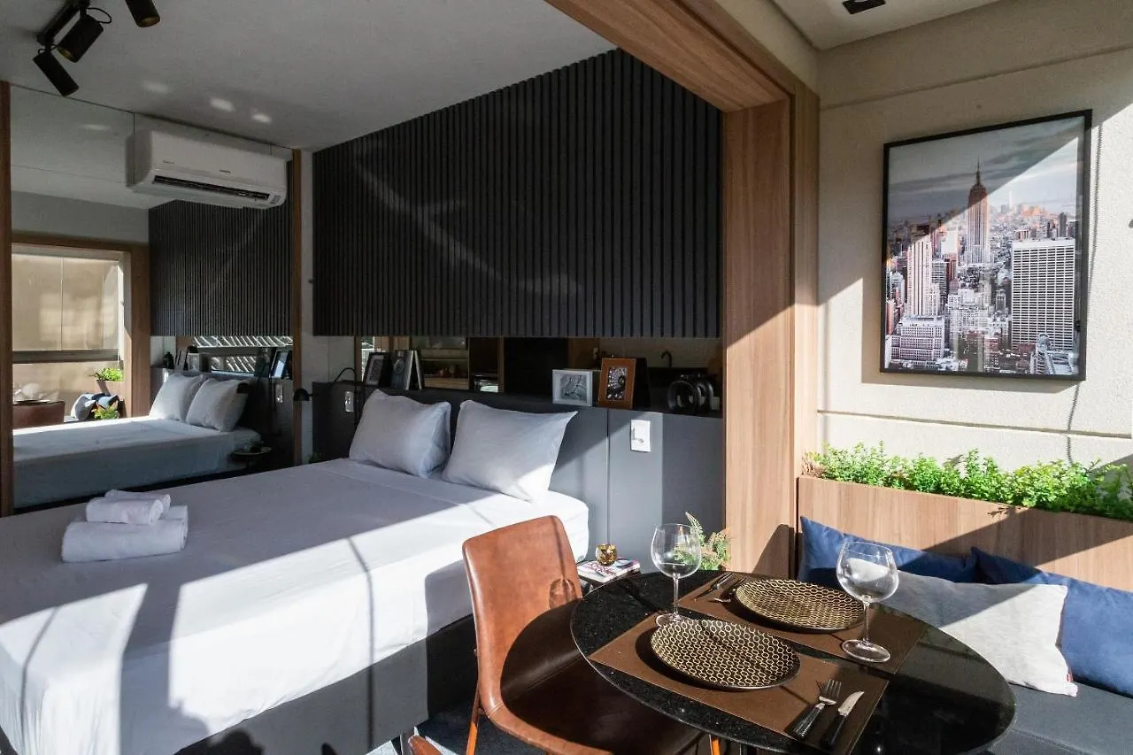 Condominio Belint Bela Cintra - Studios Por Temporada San Paolo Brasile