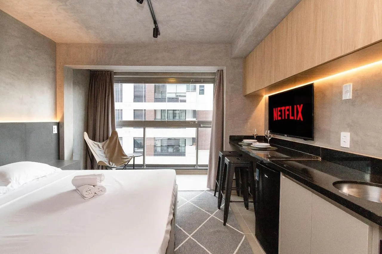 Condominio Belint Bela Cintra - Studios Por Temporada Sao Paulo Apartment
