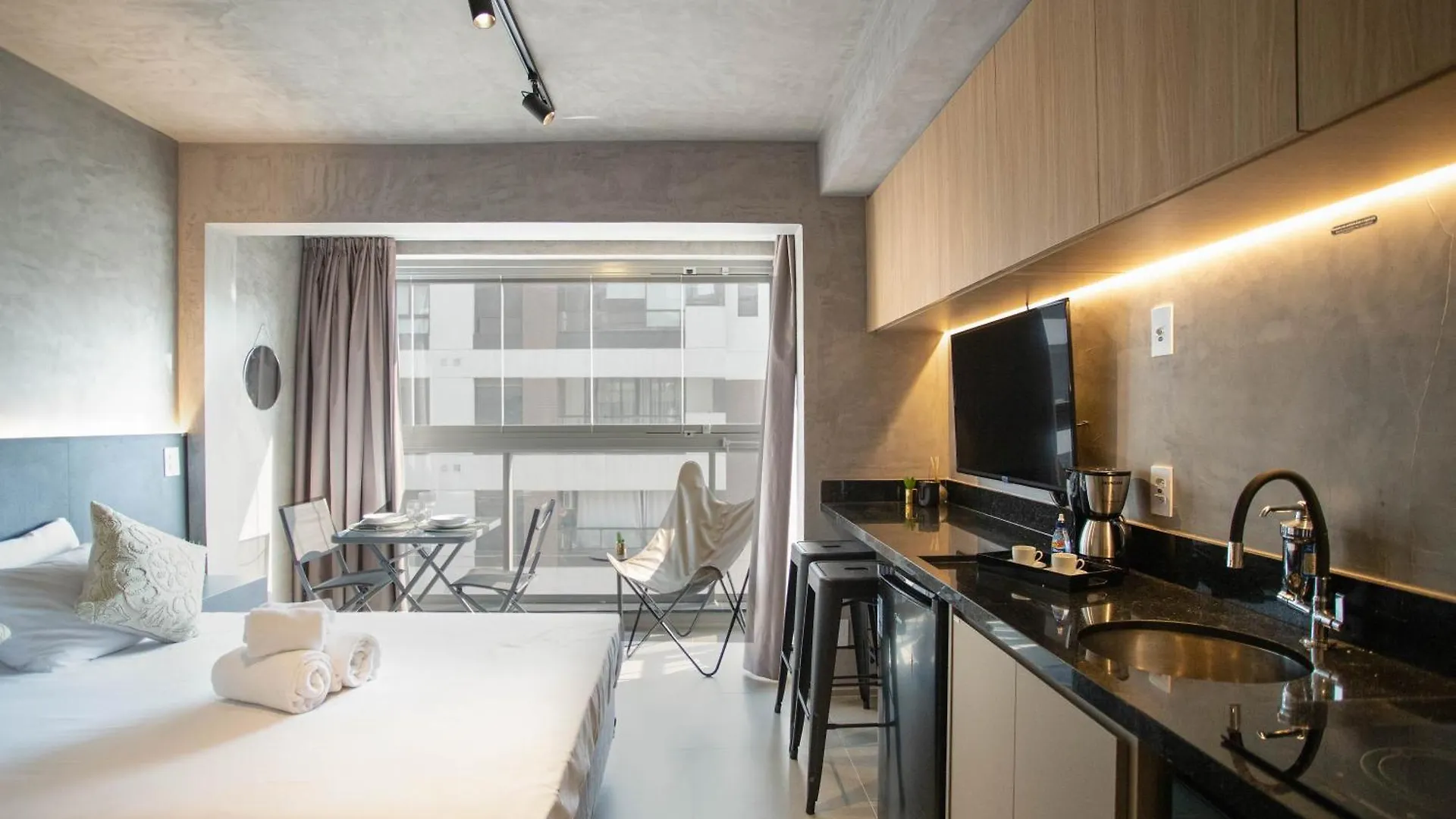 Condominio Belint Bela Cintra - Studios Por Temporada Sao Paulo Apartment